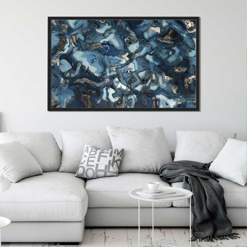 « saved from my », reproduction d’art, H 31,5 po x l 51,5 po x P 2 po, Cadre flottant noir