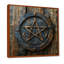 Wicca Pentagram - Spiritual Stone, impression d'art mural-1049047064-1049047061