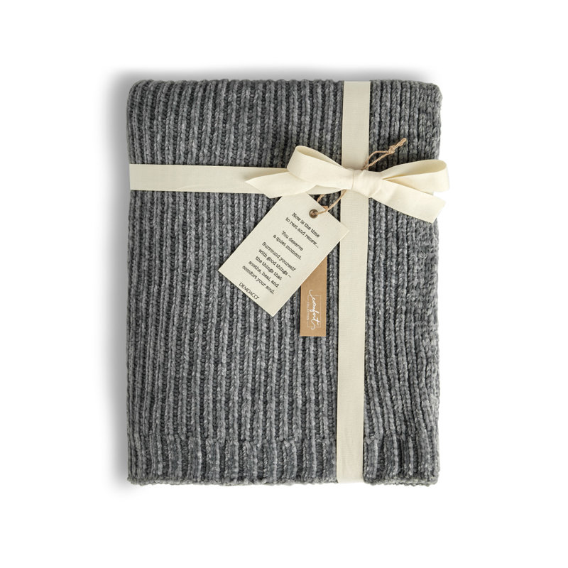 Knitted Throw Blanket