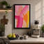 Brushstrokes in Pink Abstract - Wrapped Canvas-895665991-895666106