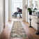 Oriental Machine Washable Rug with Rubber Backing Soft Area Rug Non Slip Thin Rug Low Pile Foldable Rug for Living Room, Bedroom, Dining Room