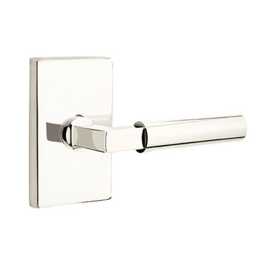 Hercules Round Passage (Hall & Closet) Door Lever with Rectangle Rosette