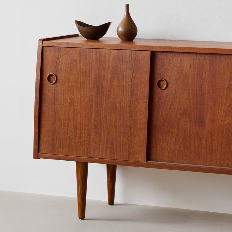 Nordic style vintage multi-purpose sideboard