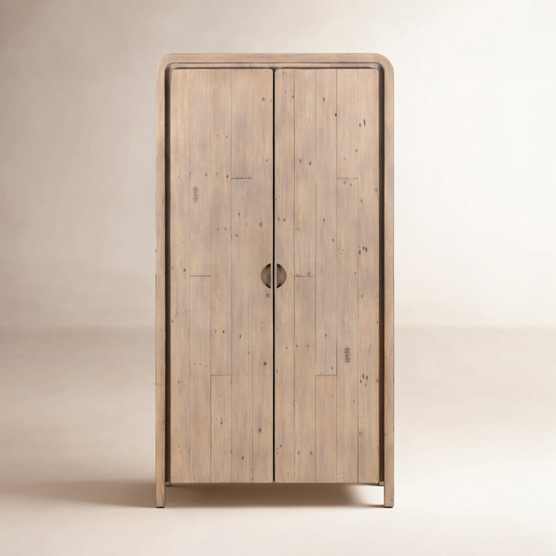Nedra Solid Wood Armoire