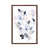 Classic Brown Wood Floater Framed