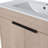 Freestanding Bathroom Vanity With Ceramic Sink And 2 Soft-Close Cabinet Doors, Accent Cabinet-106668293-106668291