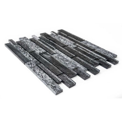 Cosmos Brick Glass Mosaic Tile