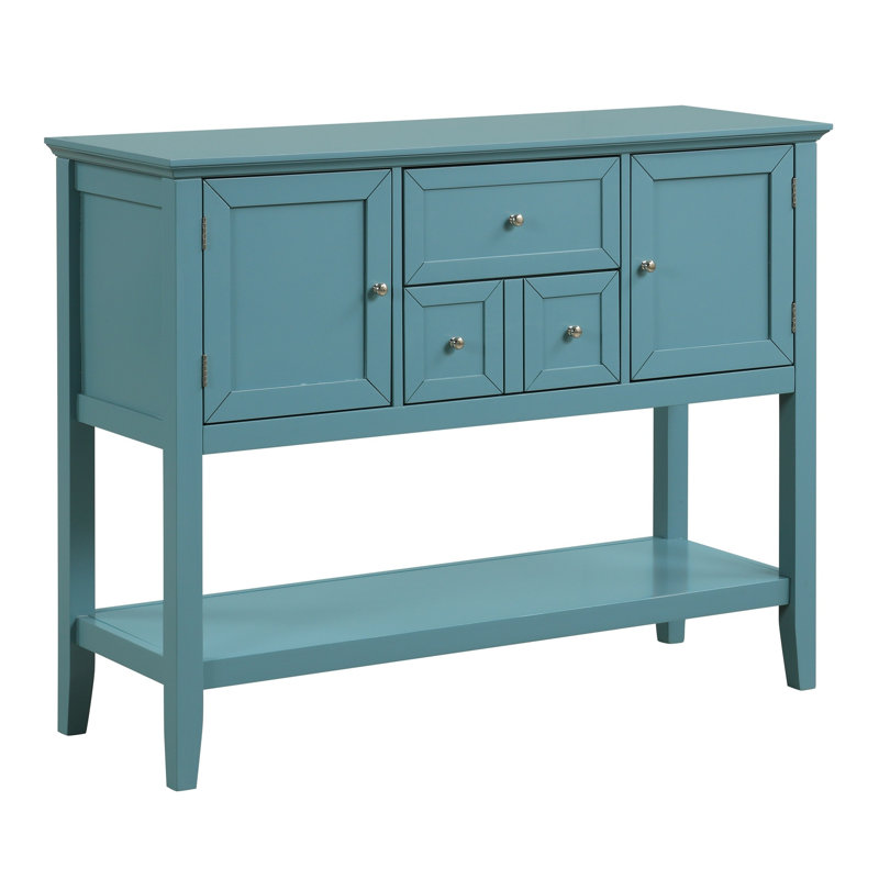 44"W ChicCraft Buffet Sideboard with Storage - Blue, Blue