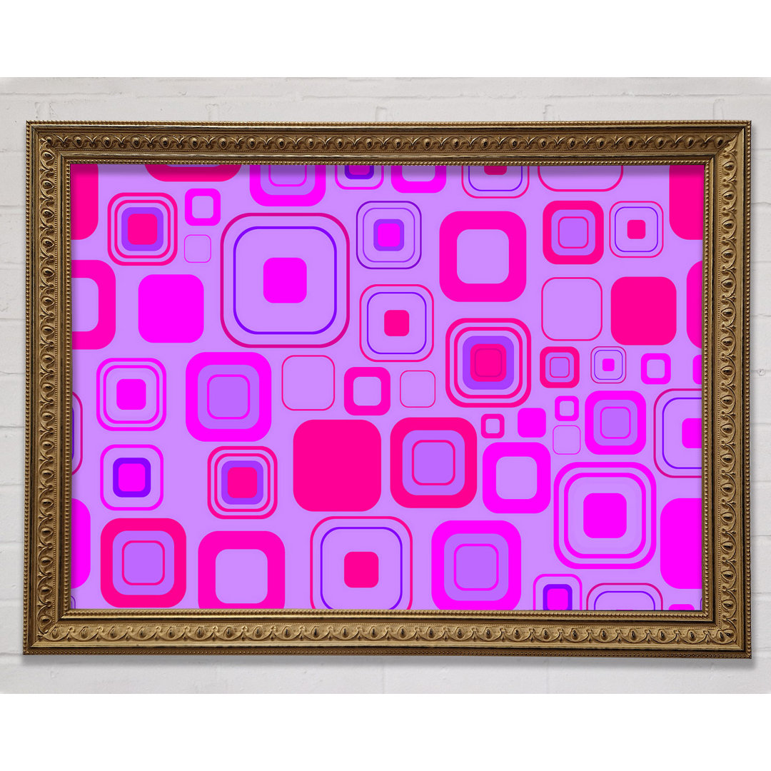 Gerahmtes Wandbild Lavender Pinks