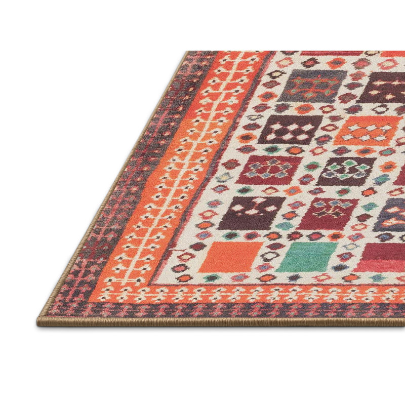 Abstract Indoor Rug, Rectangle 8' x 12'