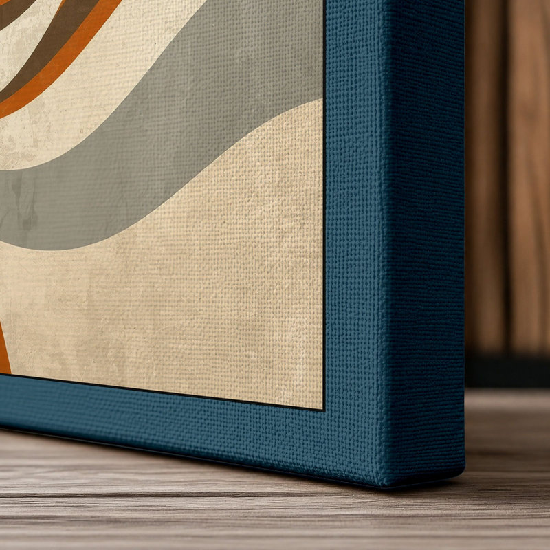 Print, 18x12 - 45.7 x 30.5 cm, Teal Border