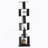6-Tier Rotating Bookshelf, Floor Rack With Acrylic Plate And Anti-Toppling Base