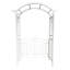 Arche de jardin en aluminium avec barrière-114351244