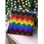 Coussin décoratif à chevrons Alyra-145408660