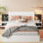 Wooden Floating Platform Bed With Led Lights And Built-in Nightstands-1613792692-1613792699