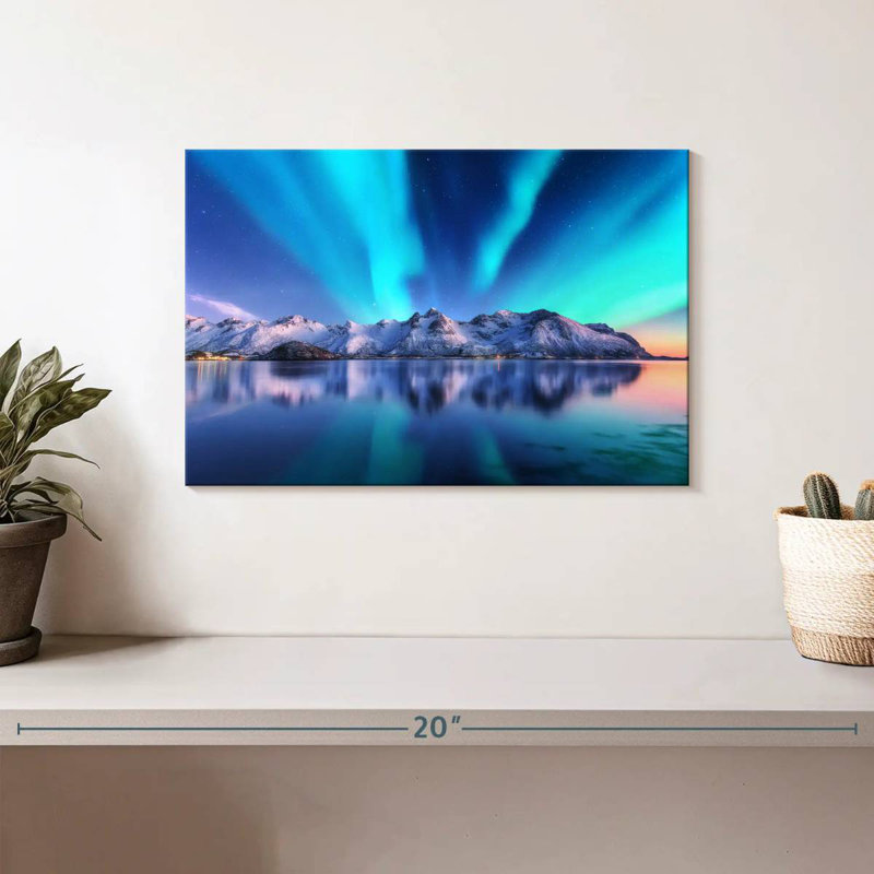 Alvord Amazing Aurora Borealis, H 8 po x l 12 po