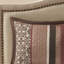 Ensemble de courtepointe 5 pièces jacquard avec coussins Red King / Cal King
