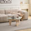 Tables basses en verre Table basse de style campagnard Mid-Century-2027529901