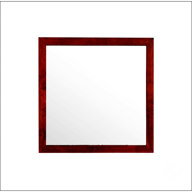 Miroir exquis avec une finition lisse, idéal pour rehausser l'ambiance de la pièce et compléter divers styles de décoration