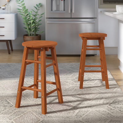 Romney Solid Wood Counter Stool
