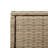 vidaXL Outdoor Storage Box, Large Deck Box PE Rattan with Magnetic Closure Weather Resistant, Stylish Modern Design With Ample Space For Tools And Cushions, Beige 41.3"x21.7"x44.5"-2136222618