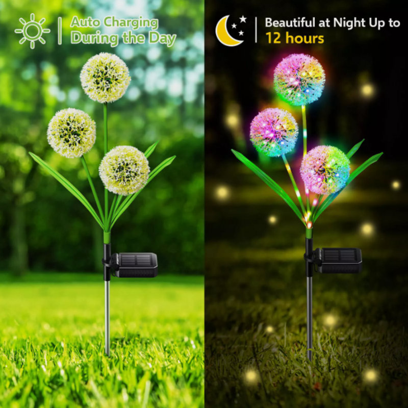 Natural Solar Powered Integrated LED Pathway Light