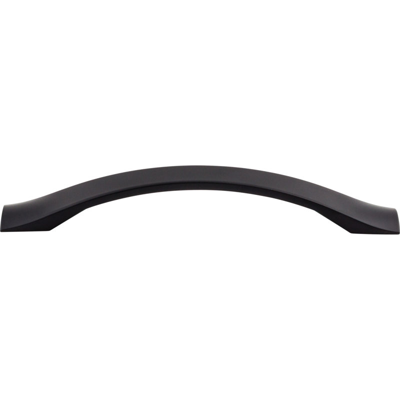 Crest Bar pull, Flat Black, 5 1/16" Center to Center