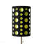 Lampe de table 33 po en métal, design rétro avec abat-jour noir et vert-1020265683