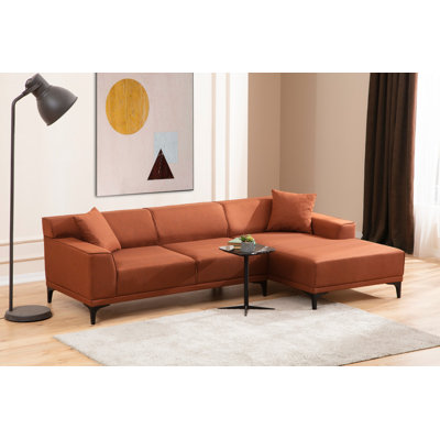 Rogero 98.4" Wide Sofa & Chaise by East Urban Home