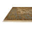 Silver Screen Hand Knotted Wool Area Rug in Beige/Green/Brown-50943554