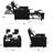 Convertible Sleeper Sofa Chair Pull Out Couch Small Couch Small Sofa With a Pillow-94067036