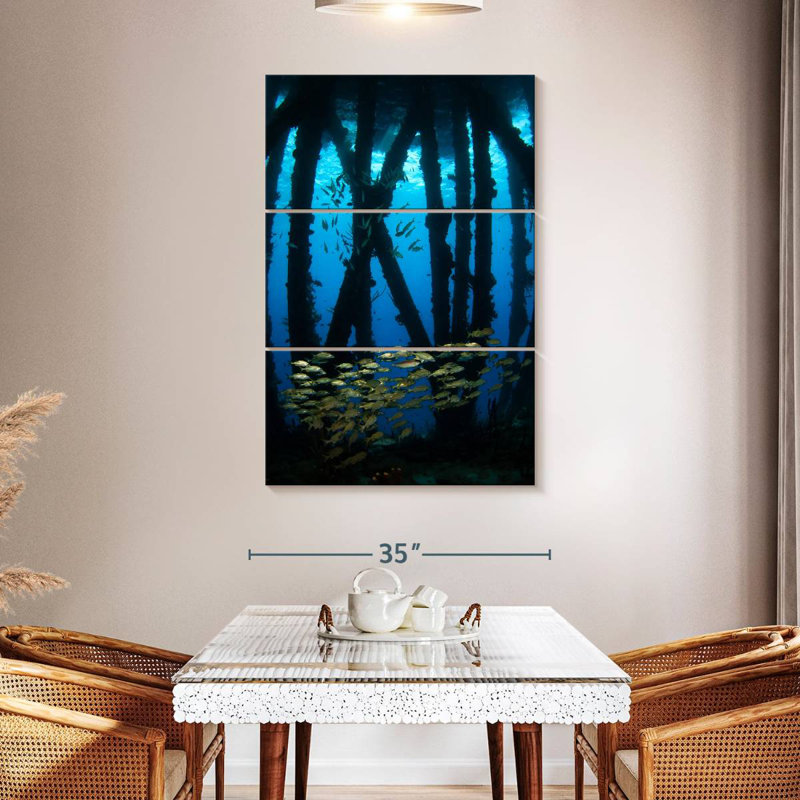Aletra Salt Pier Underwater, 50" H x 32" W