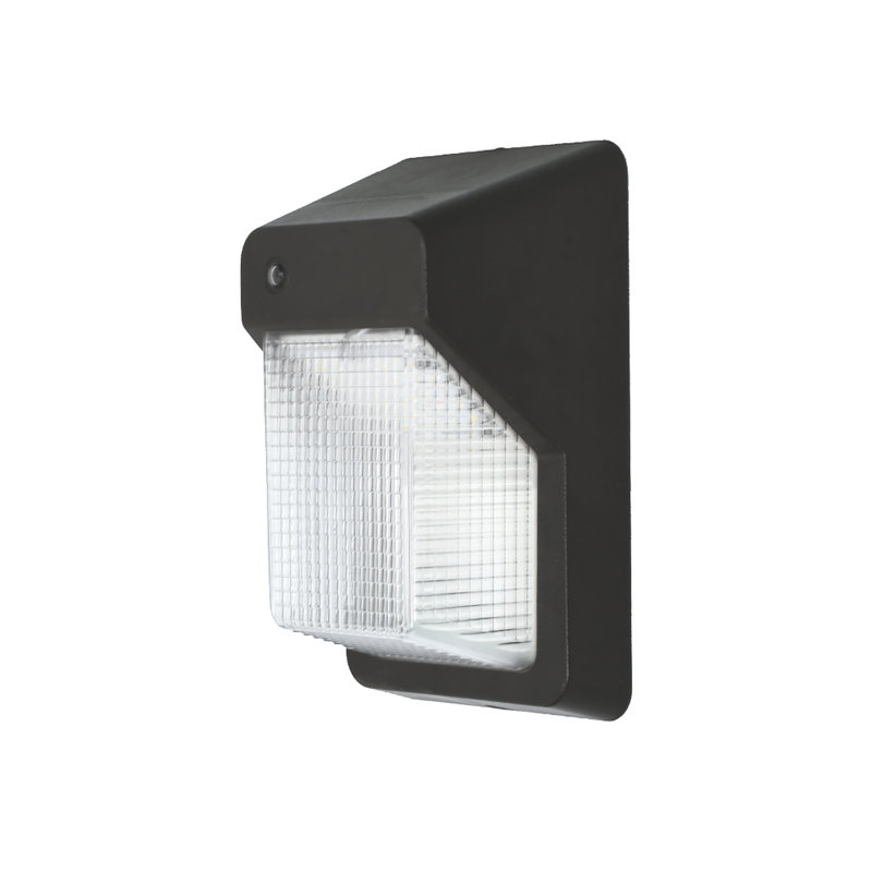 LED Outdoor Wall Pack Commercial Over Door Light - 1500 Lumens - 4000K, Bronze