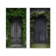 Ensemble de 2 pièces de porte de grange verte et verte Serenity Barn-1544415670-1544415666