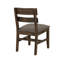 Chaise en bois rembourrée Dutton