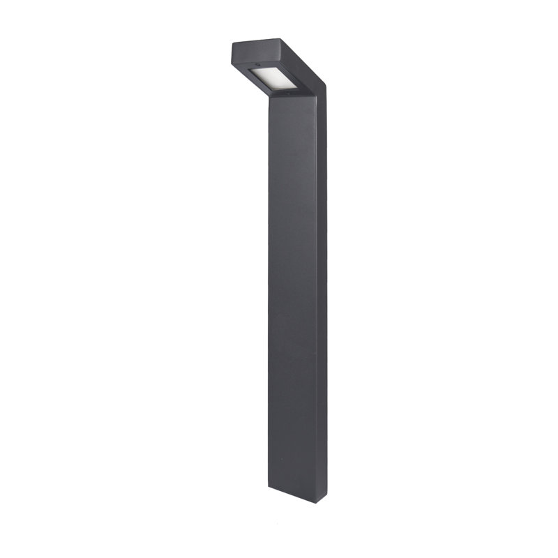 Éclairage de sentier câblé à basse tension, Noir sur aluminium, 3000 K