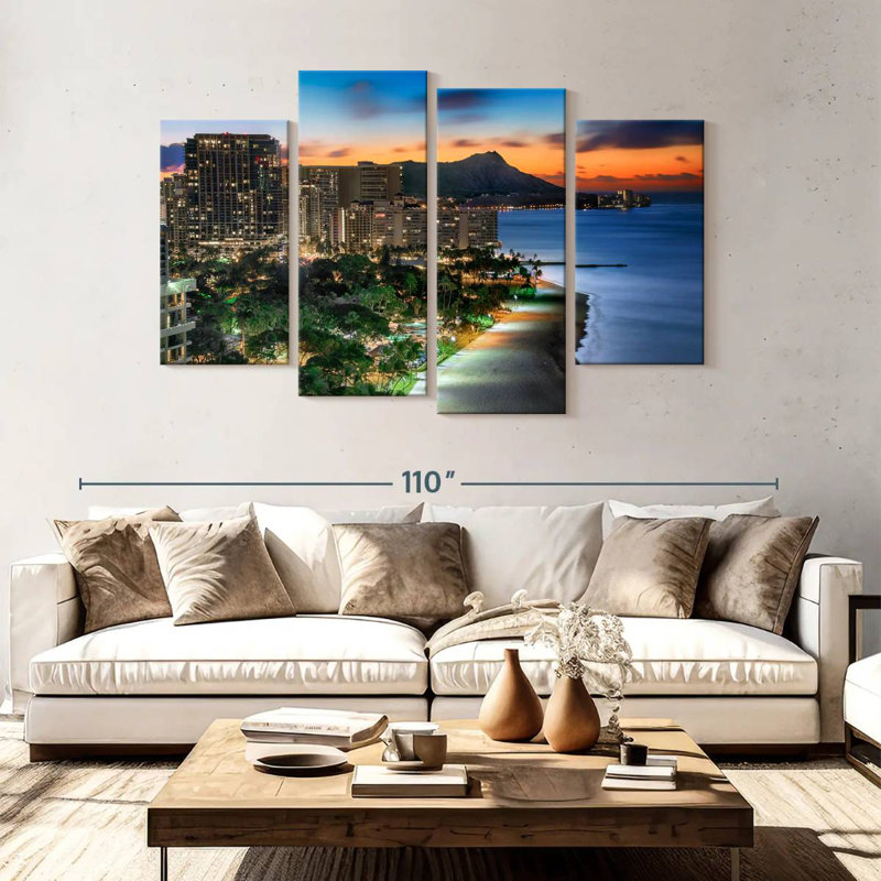 Gillard Waikiki Coast Sundown