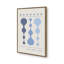 «Blue Retro Bauhaus», affiche I-347098611-347098584