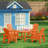 Laguna Kids Adirondack 5-Piece Square Table Dining Set-108401759