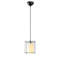 Mini-luminaire suspendu carré à hauteur réglable à 1 lumière Arlowe