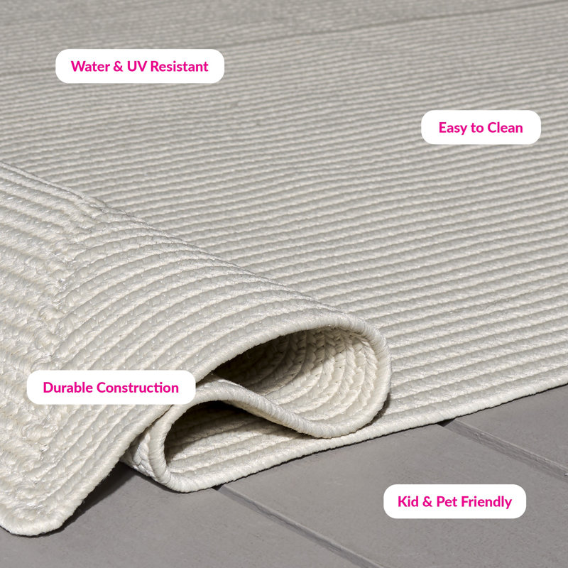 Tapis d'intérieur tissé à la main Amaya, Rectangle 2 pi 0 po x 3 pi 0 po