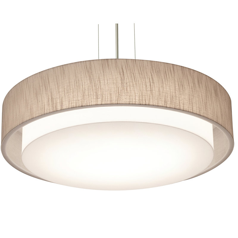Luminaire suspendu tambour 3 lumières Ashantis