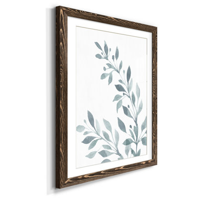 Blue Botanical Wash I - Cadre photo, reproduction d'art sur papier