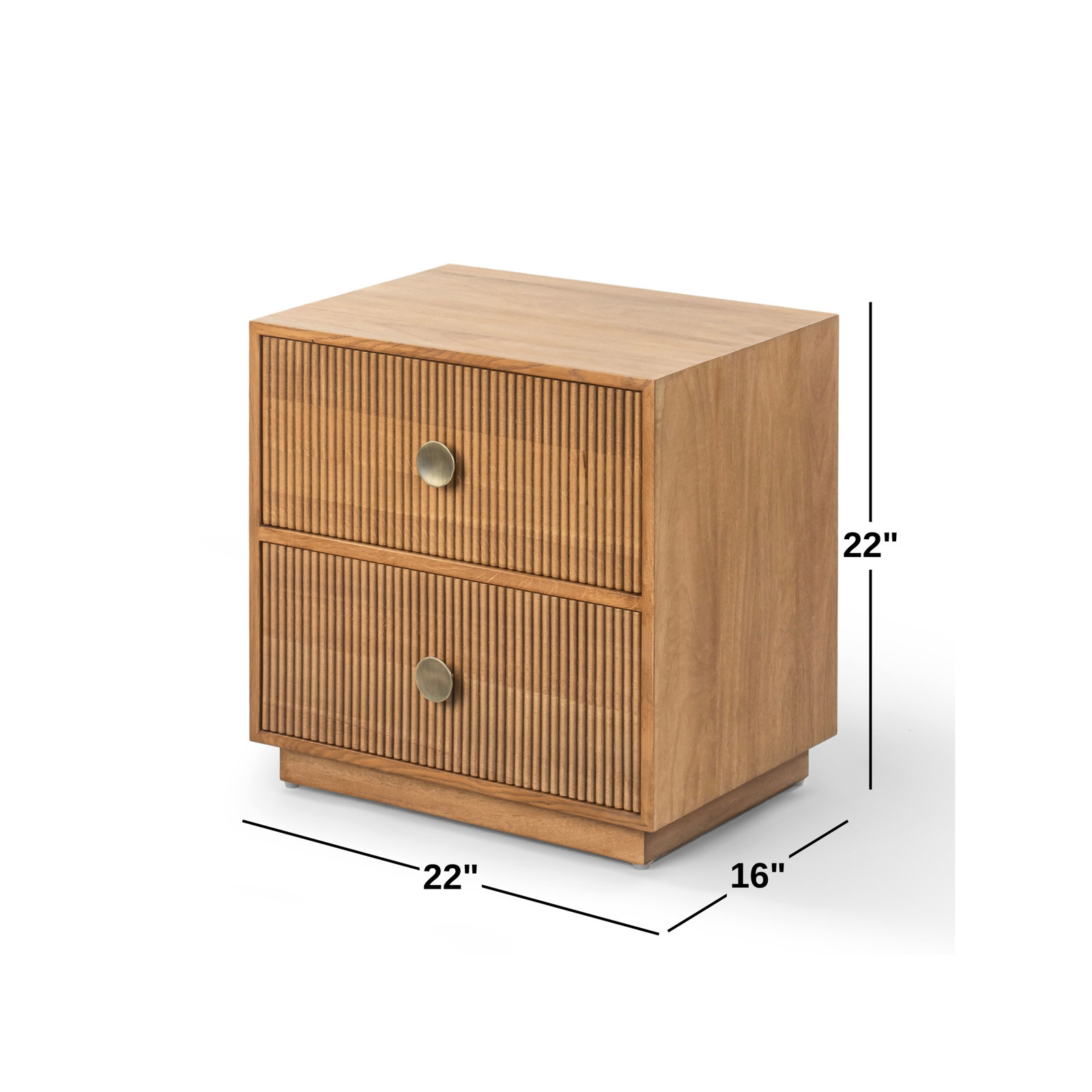 Darian 2-Drawer Nightstand
