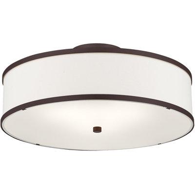Ener Fabric Semi Flush Mount