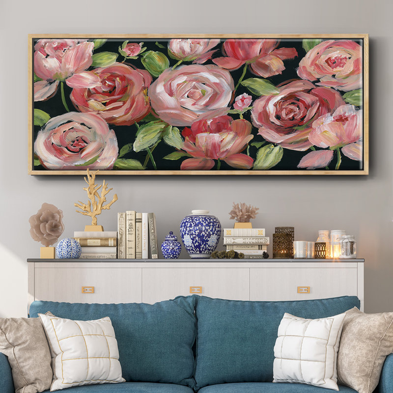 Red Velvet- Framed Canvas