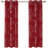 Albhie Geometric Room Darkening Thermal Curtain Panels-2055917433-2114873225