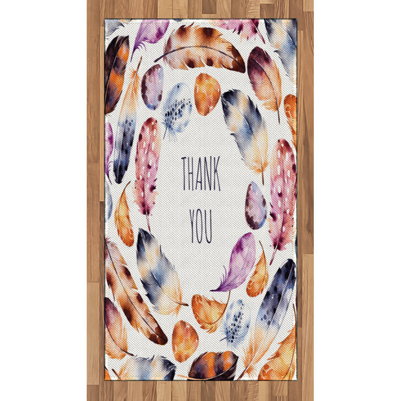 Tapis décoratif Tribal, Rectangle 2 pi 7 po x 5 pi