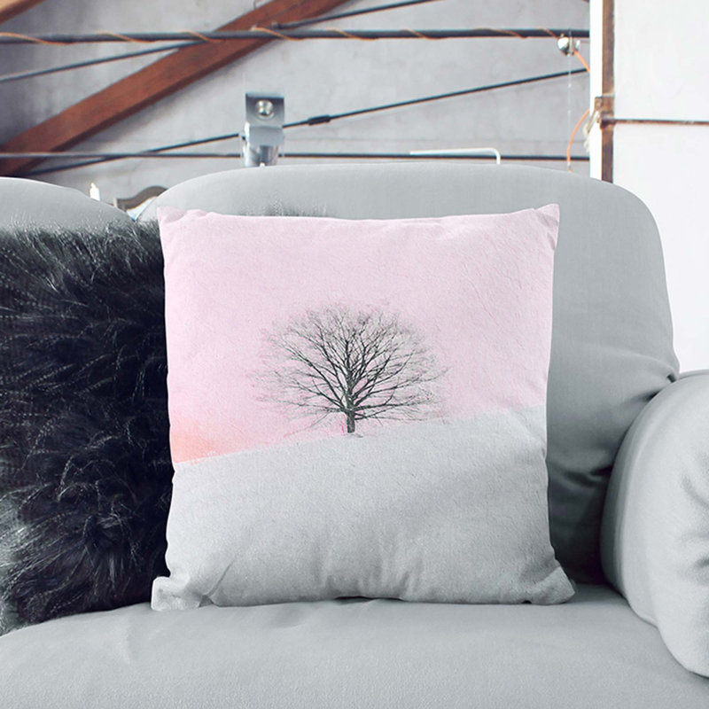 Square Cushion, 55 x 55 cm, Stone
