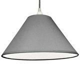 16cm H x 30cm W Cotton Empire Lamp Shade ( Screw On )